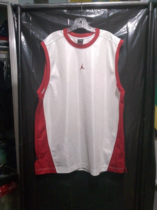Vintage Air Jordan Retro JumpMan Basketball Jersey Men 2XL.