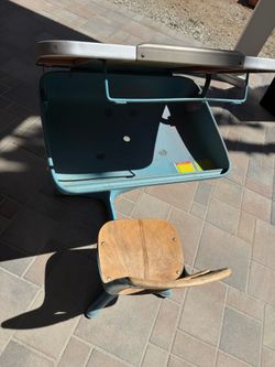 Vintage school desk