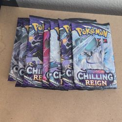Loose chilling Reign booster packs