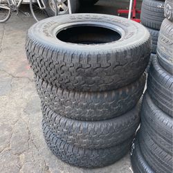 4 Tires In Good Condition They Have 50 To 60 Percent 150$$