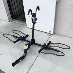New $109 KAC 2-Bike Rack for Car, SUV, Hatchback Mount - 2” Anti-Wobble Hitch, Heavy Duty Bicycle Carrier