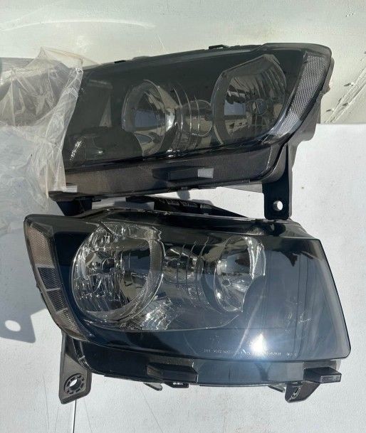 11-13 Jeep Grand Cherokee Headlights Luces Faros Micas Calaveras Focos Faroles Headlamps