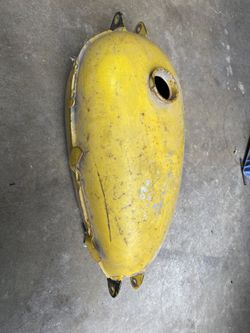 Vintage Motorcycle Gas Tank 61 Honda Suzuki
