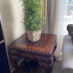 Wood End Table Coffee Table