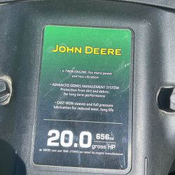 John Deere Zero Degree 48”