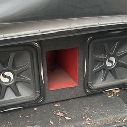 Kicker 15’s L7  And 1800 Watt Kicker Amo