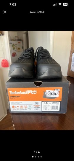 Timberland Pro Intercept Steel Toe Sneakers Size 8.5M