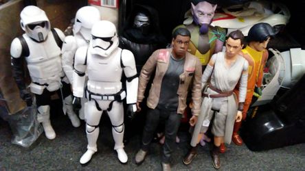 18" star wars $10 to $14 each