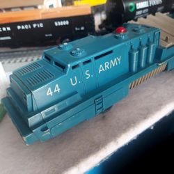 Lionel Milatary trains from the 60s