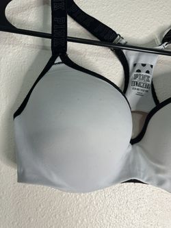 PINK Victoria Secret Ultimate Push Up Sports Bra Black/White Small for Sale  in Palm Harbor, FL - OfferUp