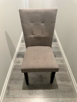 Upholstered Dining Chair with Nailhead Trim