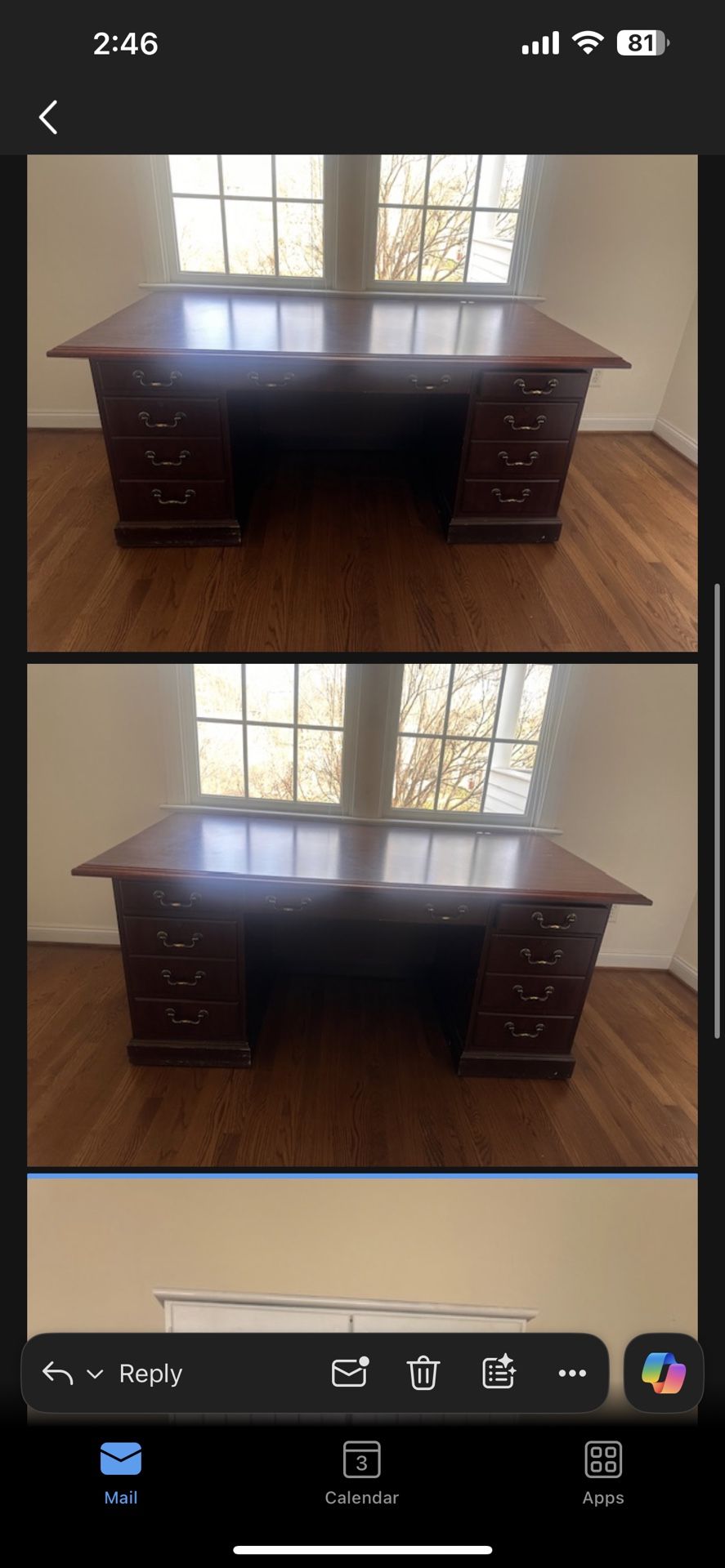 Wood Desk