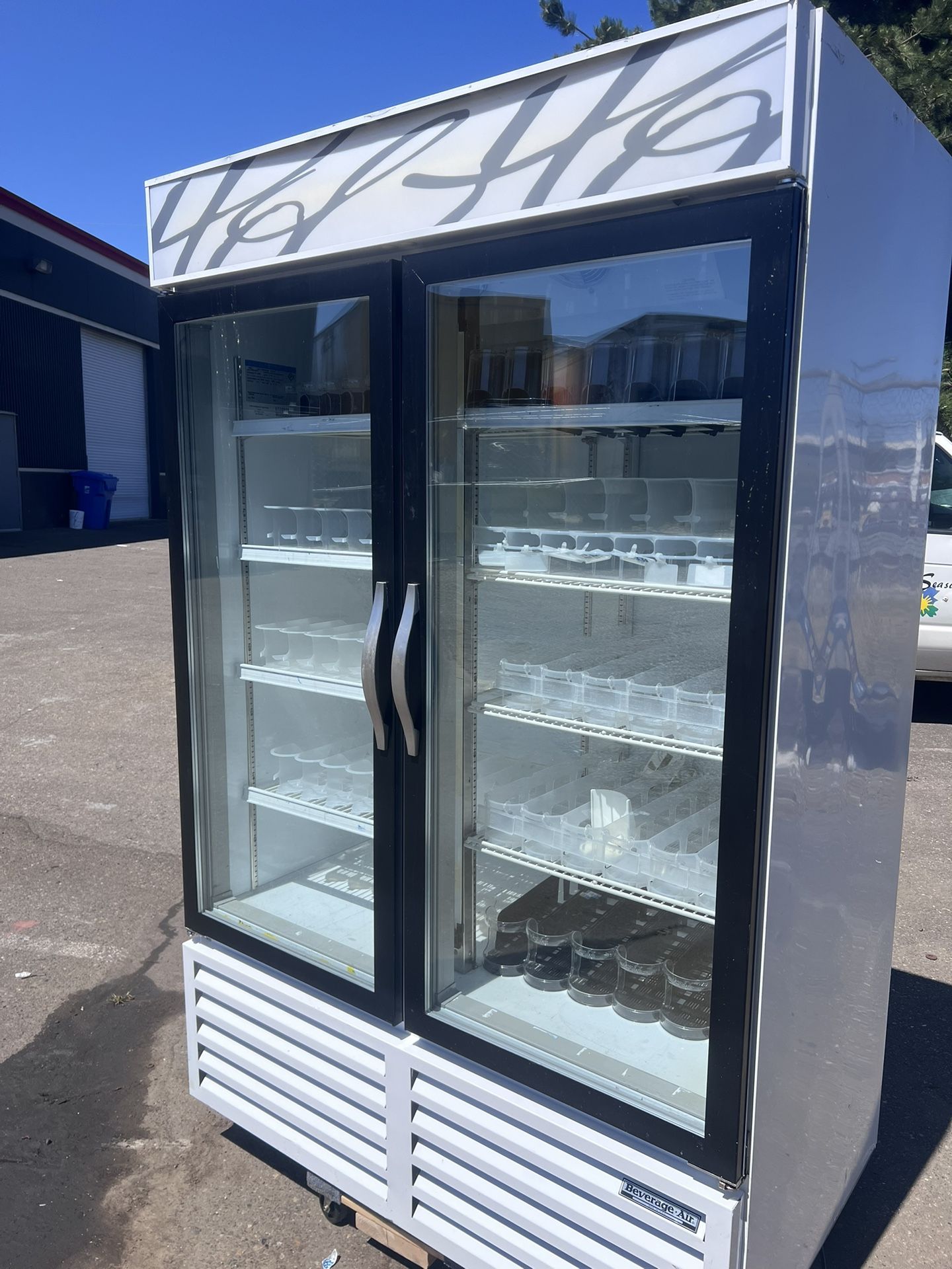 Refrigerator 2 Door Glass