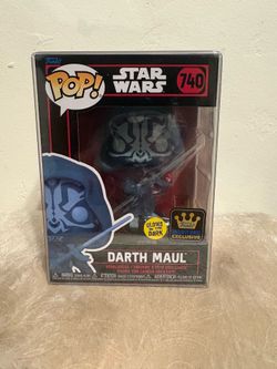 Star Wars glow in the dark Darth Mall Funko Pop #740