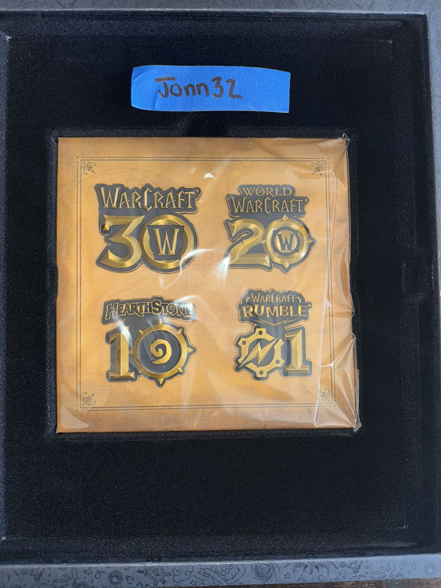 NEW 2024 Blizzard Employee Exclusive Warcraft Trading Pins