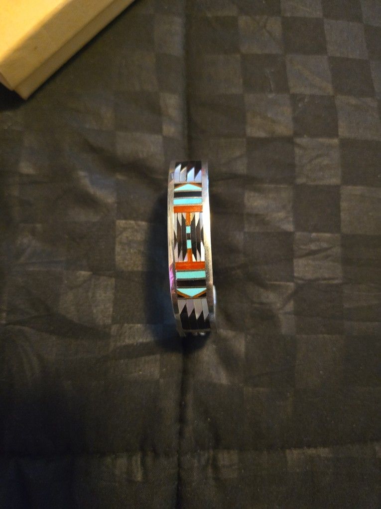 C.DISHTA ZUNI NATIVE AMERICAN BRACELET