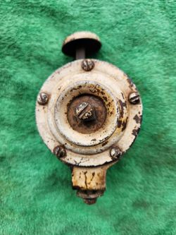 Original Schwinn Bicycle Plunger Horn Klaxon Pre War