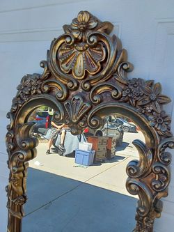 62 x 20. Long mirror