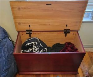 Wooden chest