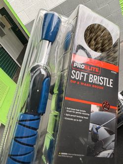 ProElite Soft Bristle Dip & Wash Brush — a car-washing brush that extends up to 55 inches.