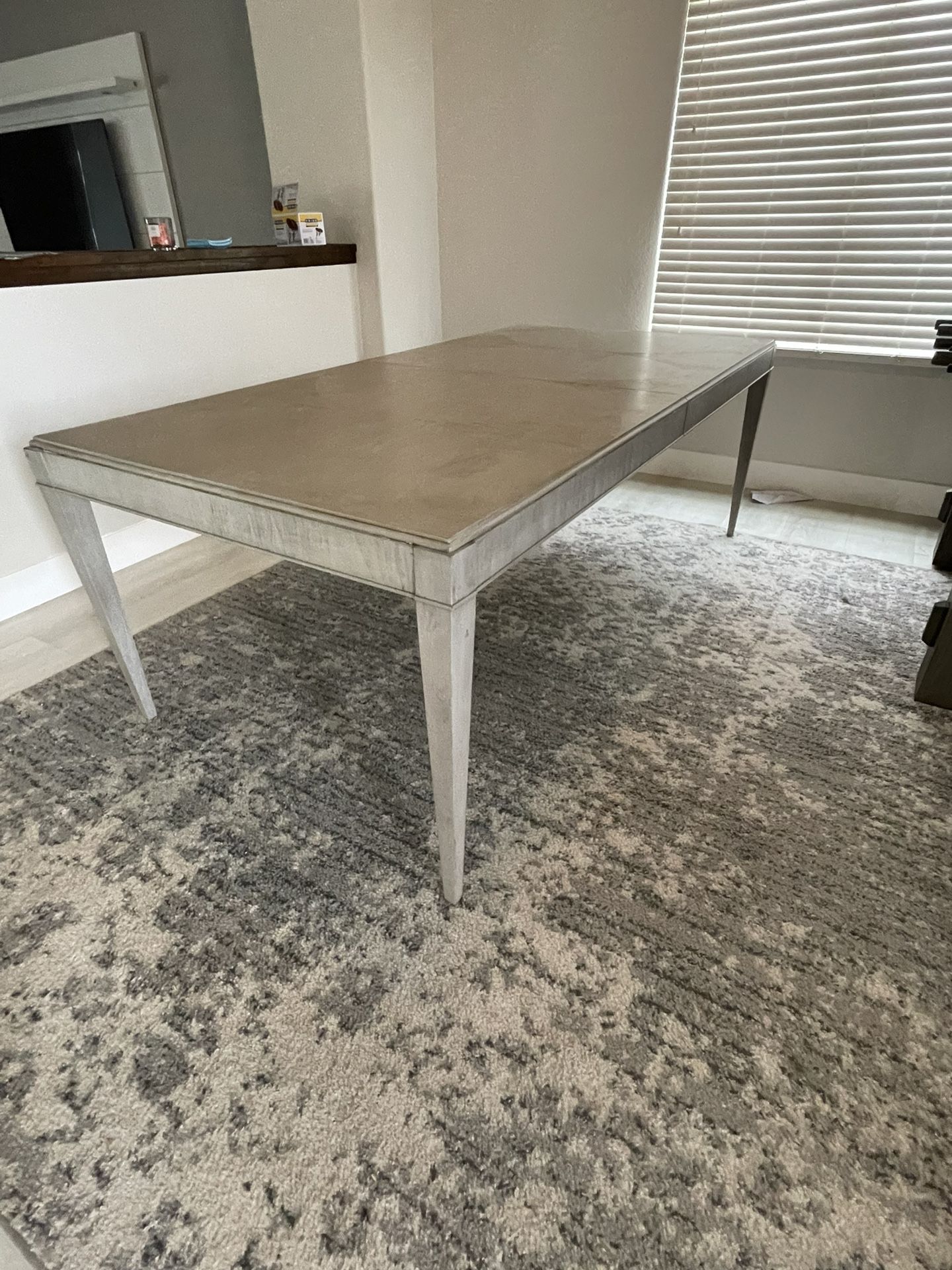 dining table and chairs