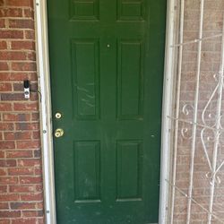 Left Swing Front Door  With Keys  Size 36 X 80  