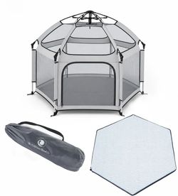 California beach co Pop N GoPlaypen and mat