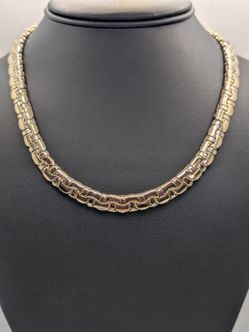 14k Two Tone Necklace