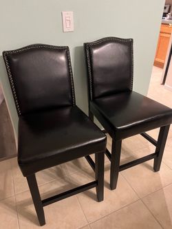 Black Modern Bar Stools