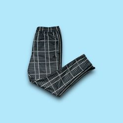 Adidas 3 stripe Tartan Plaid Tiro Jogger Tapered Track pants men’s large 