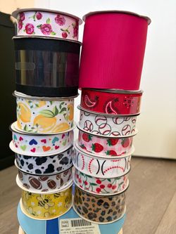 Grosgrain ribbon  $2ea. or all for $25
