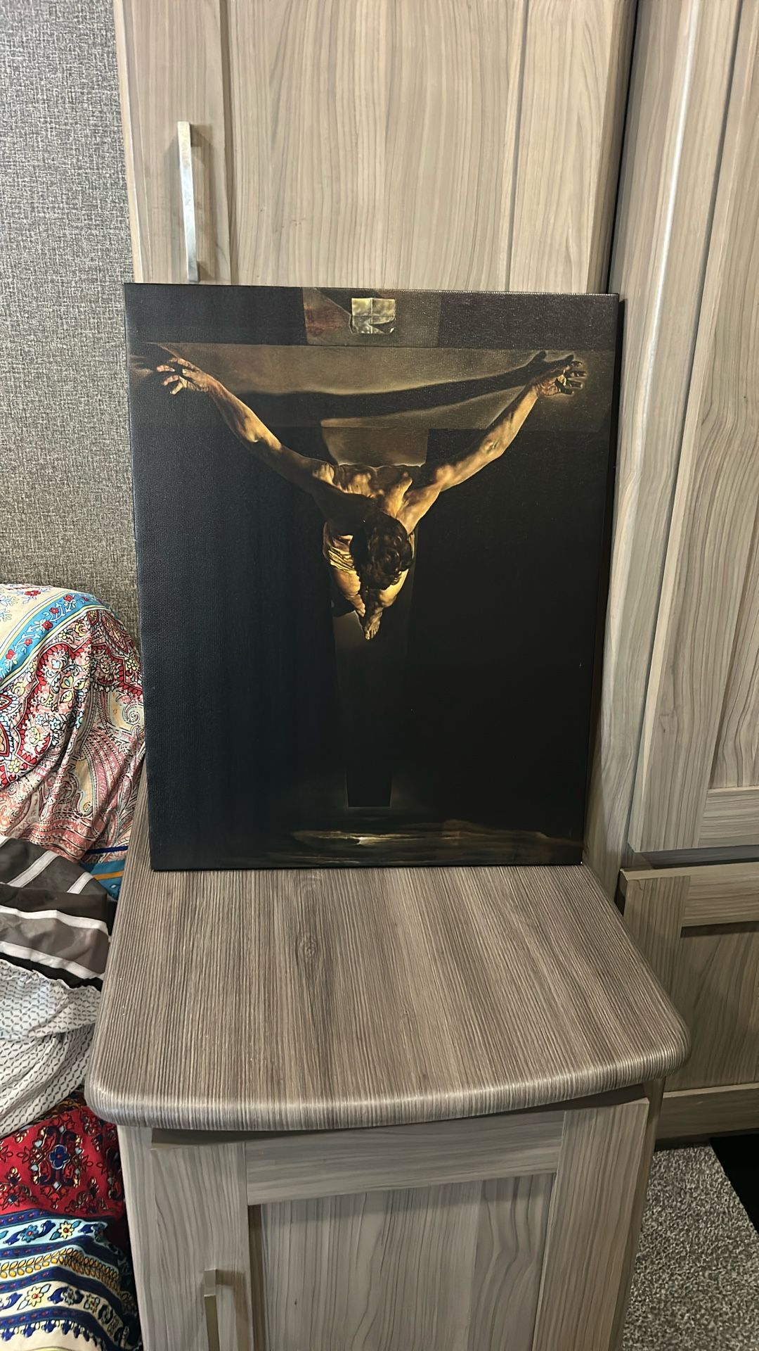 Jesus on a crucifix