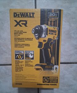 Dewalt 20v XR Brushless 1/4" high speed impact ( Tool Only)