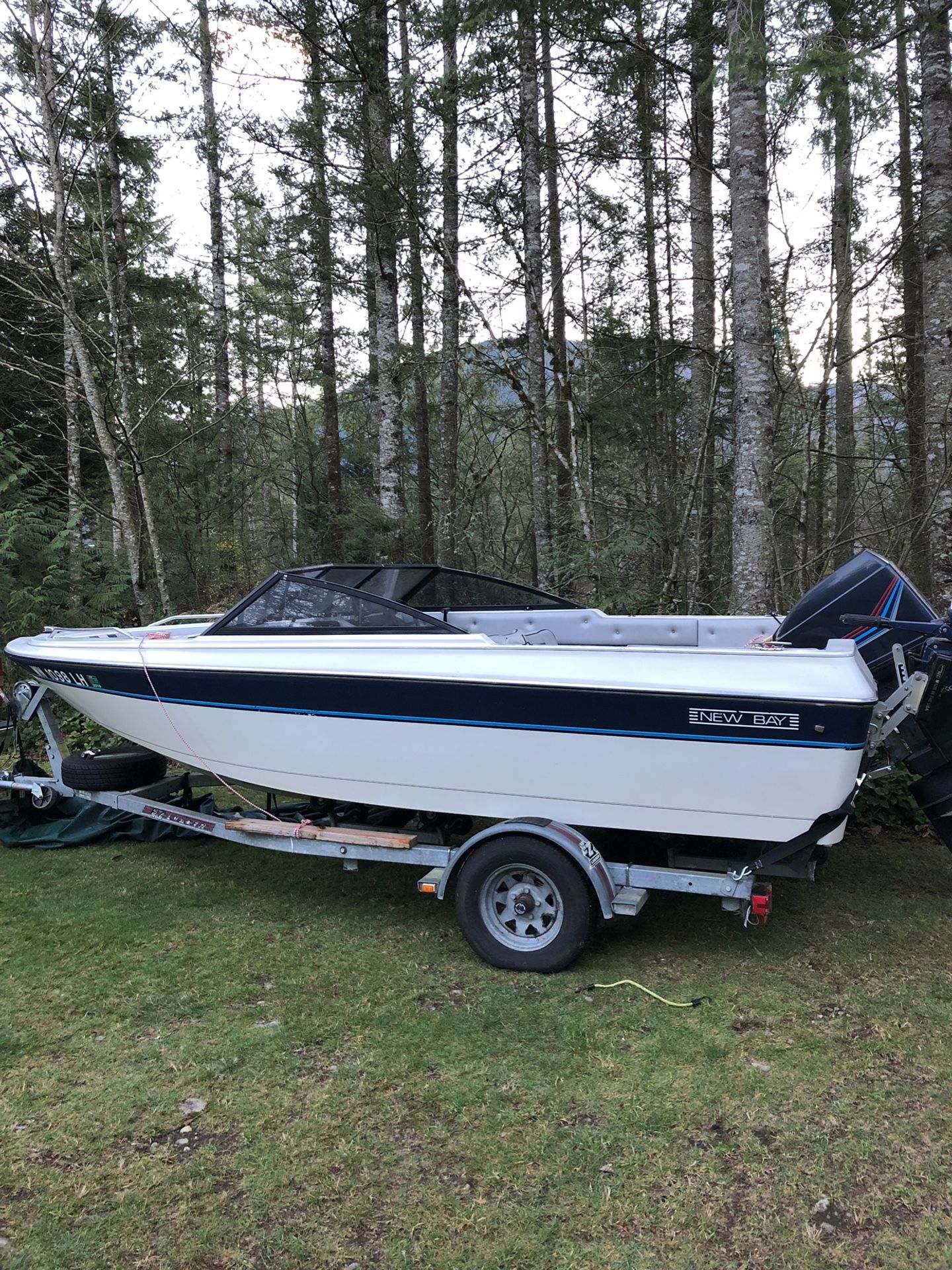 Sale 1989 17’ NewBay open bow runabout