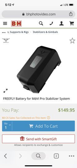 2 FREEFLY MŌVI BATTERY