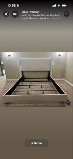 California King Bed frame
