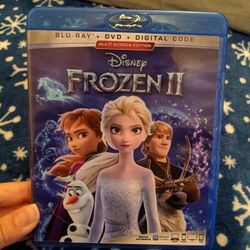 Frozen 2 DVD + Blue-Ray 