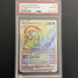 Mewtwo Vstar PSA 