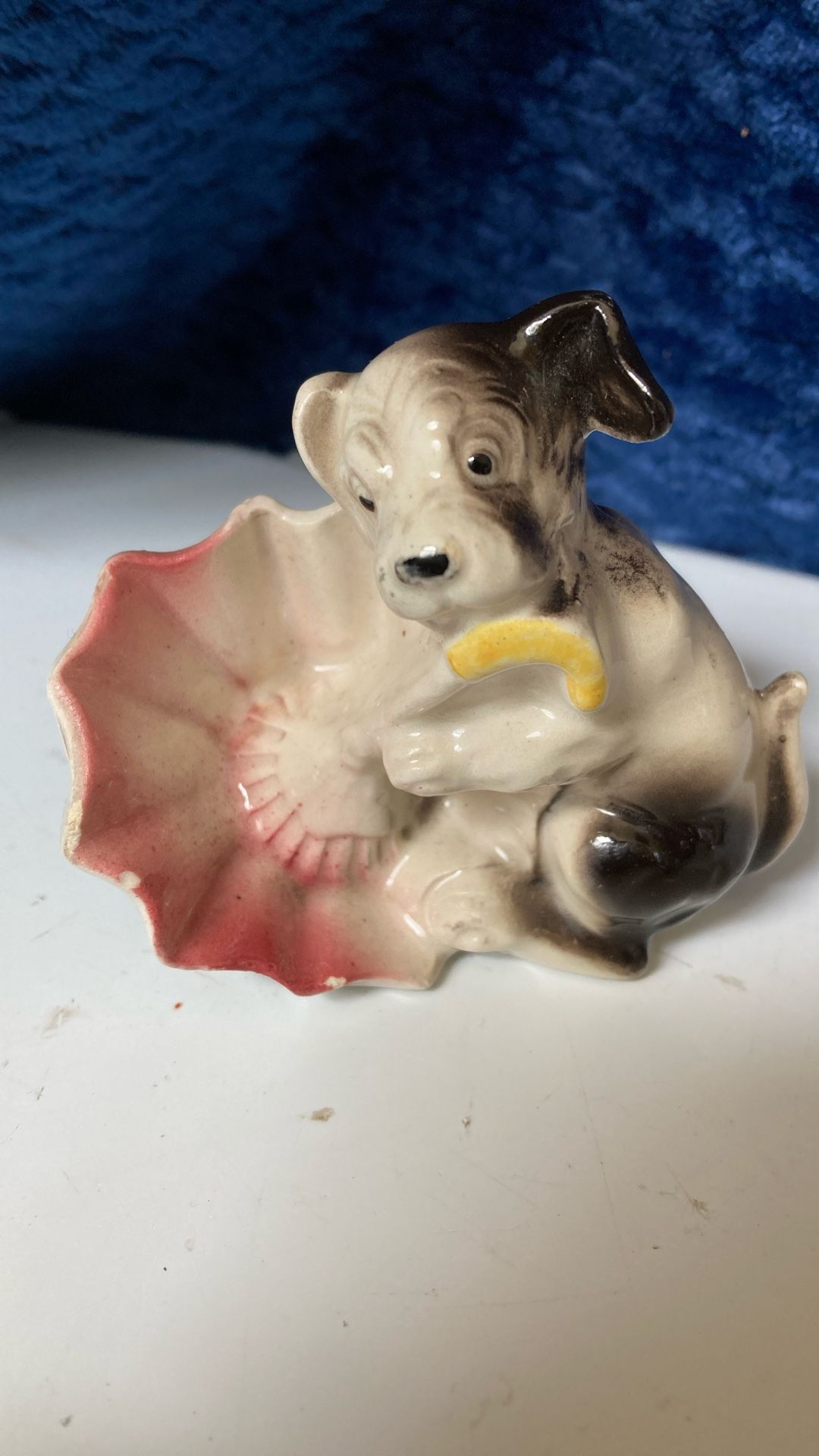 Ceramic puppy figurine