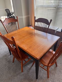 Dining Room Table and Chairs