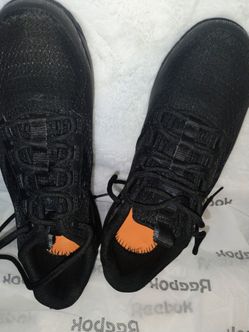 Reebok Black Lace-Up Sneakers