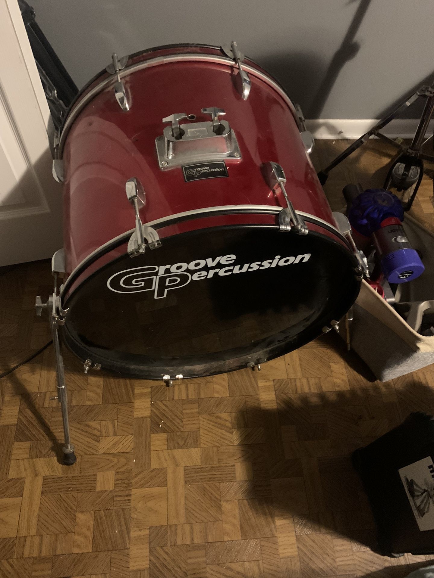 Groove percussion 6 Piece Drum Set With Cymbals/hardware for Sale in
