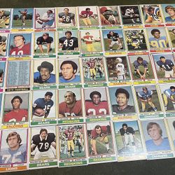 Lot of 50 1973 topps football cards #6
