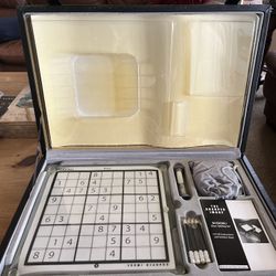 Sharper Image Sudoku Glass Tabletop Set