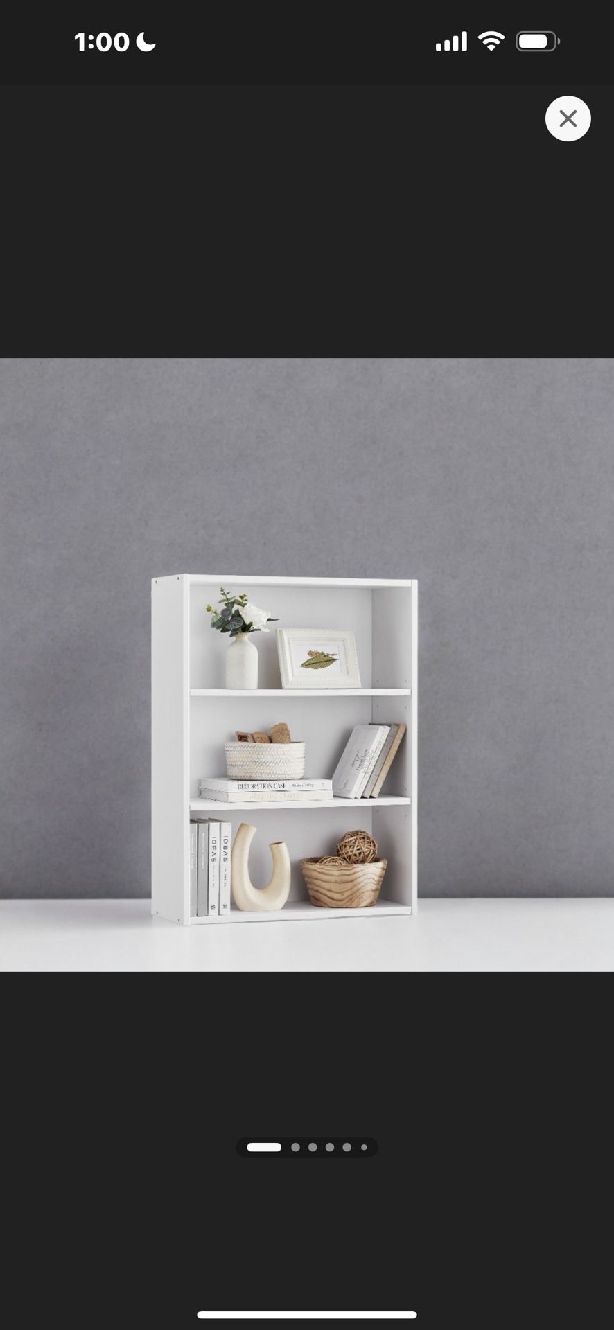 3 Tier Book Shelf Organizer