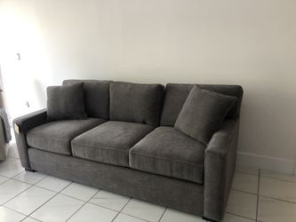 Charcoal Grey 86” Sofa