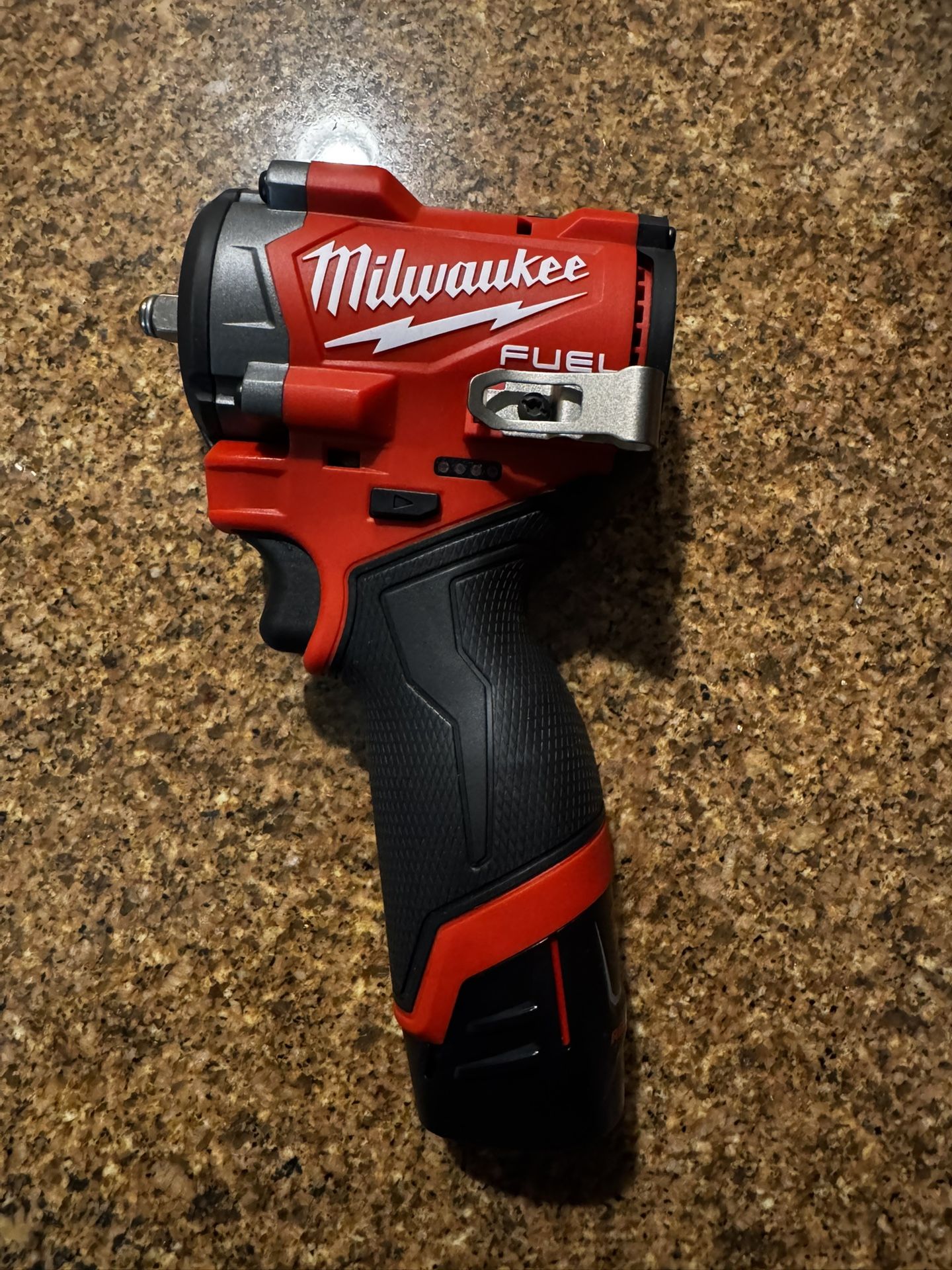 Brand New Milwaukee 3/8 Stubby Impact Wrench with Battery & Charger
