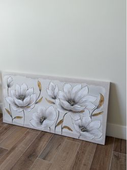 Flower wall decor
