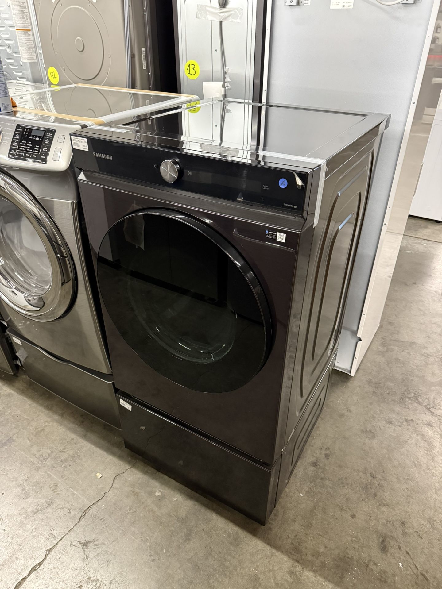 Samsung BESPOKE DVE53BB8700V 27 Inch Smart Electric Dryer