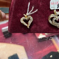 Diamond Heart Pendant 